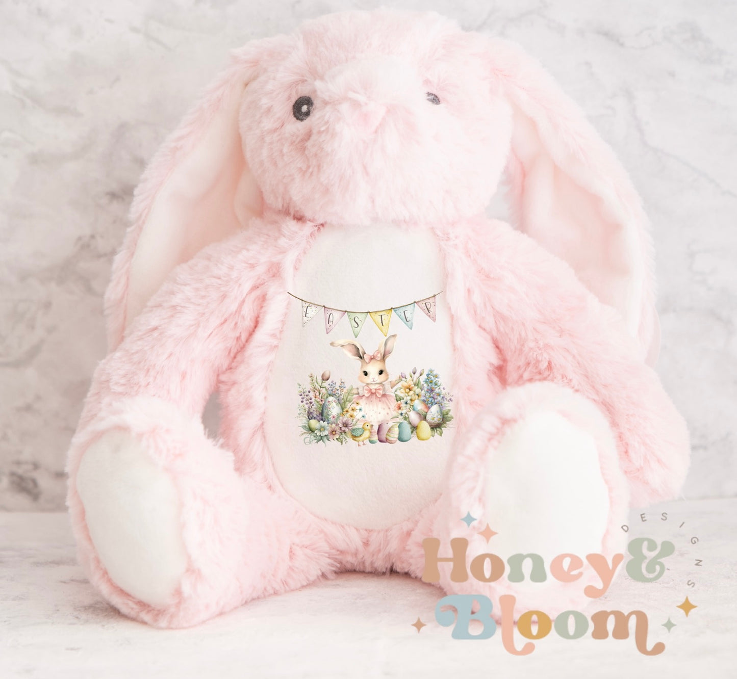 Personalised Pink Bunny