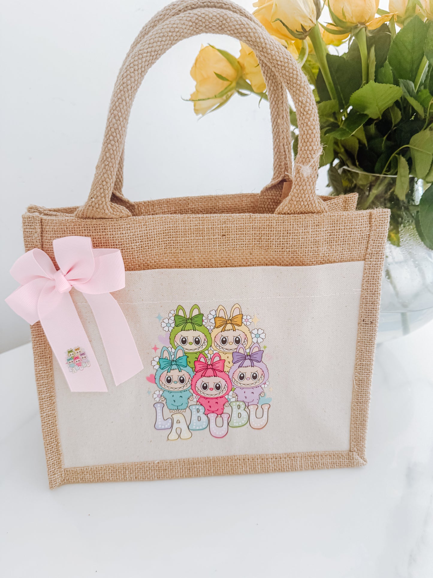Monsters mini tote bag